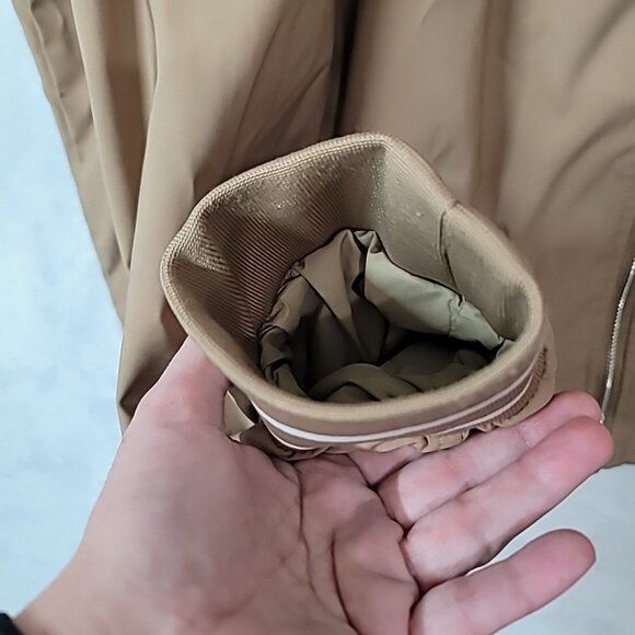 Outdoor Jacket Always Striving For Excellence Tan Men's Size XXL Bomber Jacket - Picture 5 of 14
